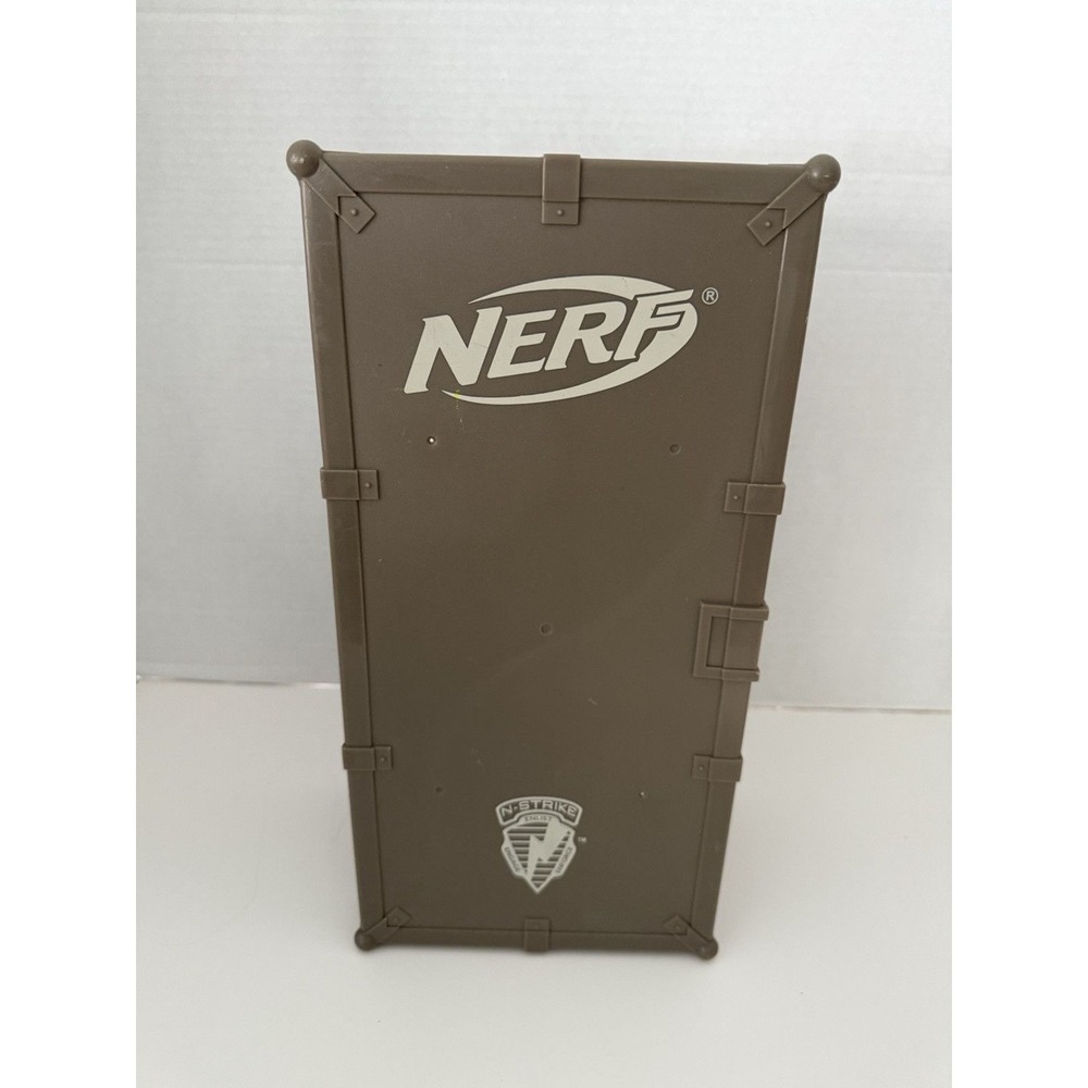 Nerf N-Strike Elite Dart Gun Ammo Storage Box Foot Locker Crate Gray Case